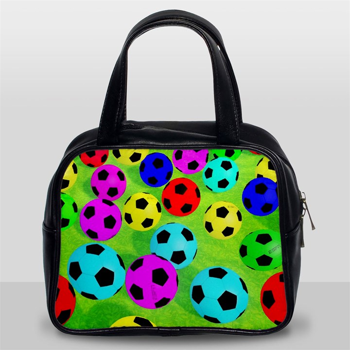 Balls Colors Classic Handbags (2 Sides)