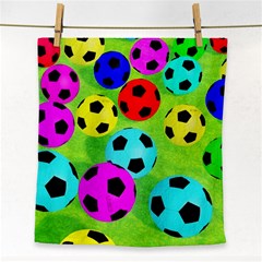 Balls Colors Face Towel by BangZart