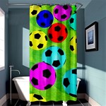 Balls Colors Shower Curtain 36  x 72  (Stall)  Curtain(36 X72 ) - 33.26 x66.24  Curtain(36 X72 )