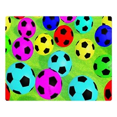 Balls Colors Double Sided Flano Blanket (large)  by BangZart