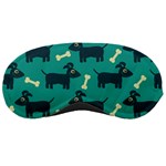 Happy Dogs Animals Pattern Sleeping Masks Front