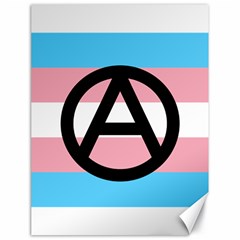 Anarchist Pride Canvas 18  X 24   by TransPrints