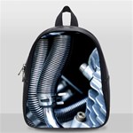 Motorcycle Details School Bags (Small)  Front