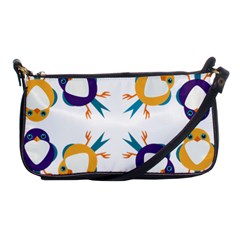 Pattern Circular Birds Shoulder Clutch Bags by BangZart