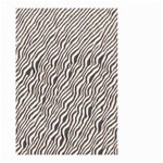 Zebra Pattern Animal Print Small Garden Flag (Two Sides) Back