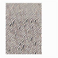 Zebra Pattern Animal Print Large Garden Flag (two Sides) by paulaoliveiradesign