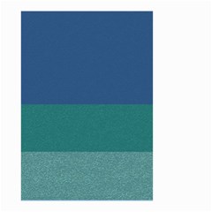 Blue Gradient Glitter Texture Pattern  Small Garden Flag (two Sides) by paulaoliveiradesign