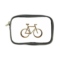 Elegant Gold Look Bicycle Cycling  Coin Purse by yoursparklingshop