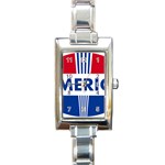 America 1769750 1280 Rectangle Italian Charm Watch Front