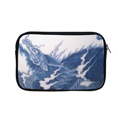 Blue Chinese Dragon Apple Macbook Pro 13  Zipper Case by paulaoliveiradesign