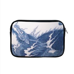 Blue Chinese Dragon Apple Macbook Pro 15  Zipper Case by paulaoliveiradesign