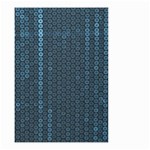 blue sparkly sequin texture Small Garden Flag (Two Sides) Front