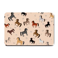 Horses For Courses Pattern Small Doormat  by BangZart