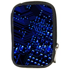 Blue Circuit Technology Image Compact Camera Cases by BangZart