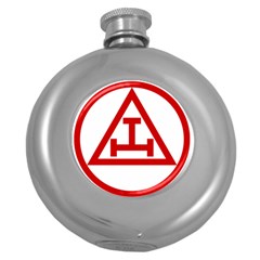 Rac Logo Hip Flask (round) by mdnp