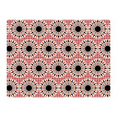 Black Stars Pattern Double Sided Flano Blanket (mini)  by linceazul