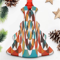 Colorful Geometric Abstract Ornament (christmas Tree)  by linceazul