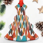 Colorful Geometric Abstract Ornament (Christmas Tree)  Front