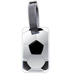 Soccer Ball Luggage Tags (two Sides) by BangZart