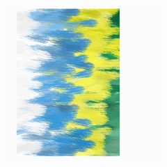 Brazil Colors Pattern Large Garden Flag (two Sides) by paulaoliveiradesign