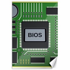 Computer Bios Board Canvas 20  X 30   by BangZart