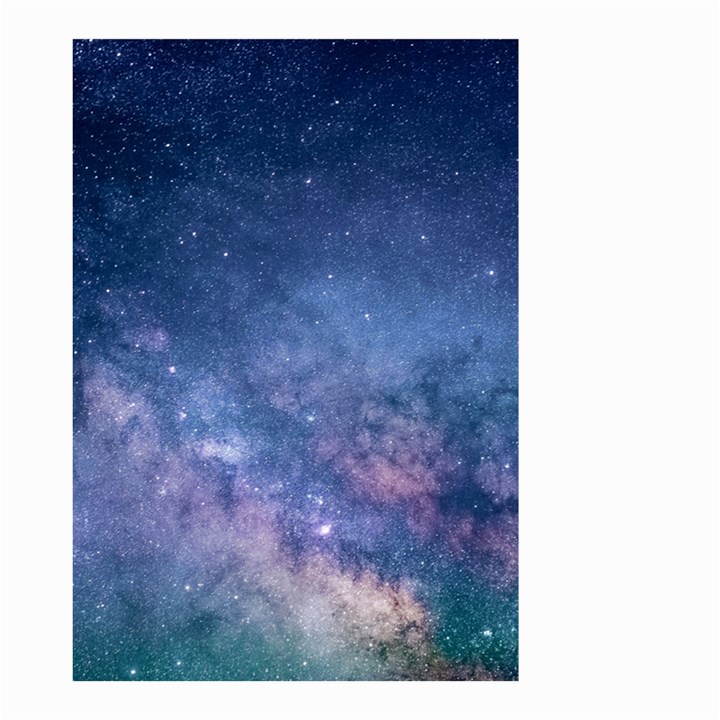 Galaxy Nebula Astro Stars Space Small Garden Flag (Two Sides)