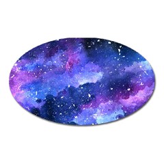 Galaxy Oval Magnet by Kathrinlegg