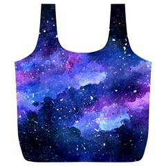 Galaxy Full Print Recycle Bags (l)  by Kathrinlegg