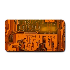 Circuit Board Pattern Medium Bar Mats by BangZart