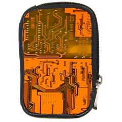 Circuit Board Pattern Compact Camera Cases by BangZart