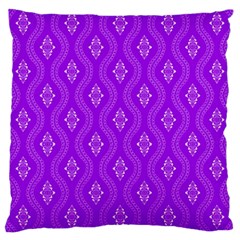 Decorative Seamless Pattern  Large Cushion Case (one Side) by TastefulDesigns