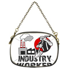 Industry Worker  Chain Purses (two Sides)  by Valentinaart