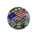 Usa United States Of America Images Independence Day Magnet 3  (Round) Front