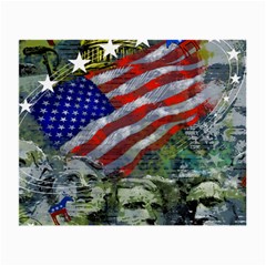 Usa United States Of America Images Independence Day Small Glasses Cloth by BangZart