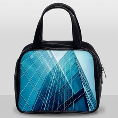 Glass Bulding Classic Handbags (2 Sides) by BangZart