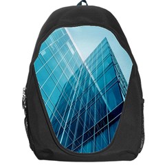 Glass Bulding Backpack Bag by BangZart