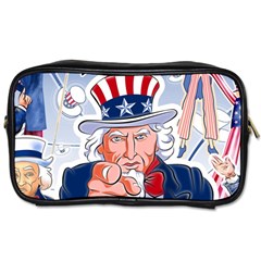 Independence Day United States Of America Toiletries Bags by BangZart