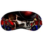 Confederate Flag Usa America United States Csa Civil War Rebel Dixie Military Poster Skull Sleeping Masks Front