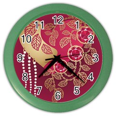 Love Heart Color Wall Clocks by BangZart