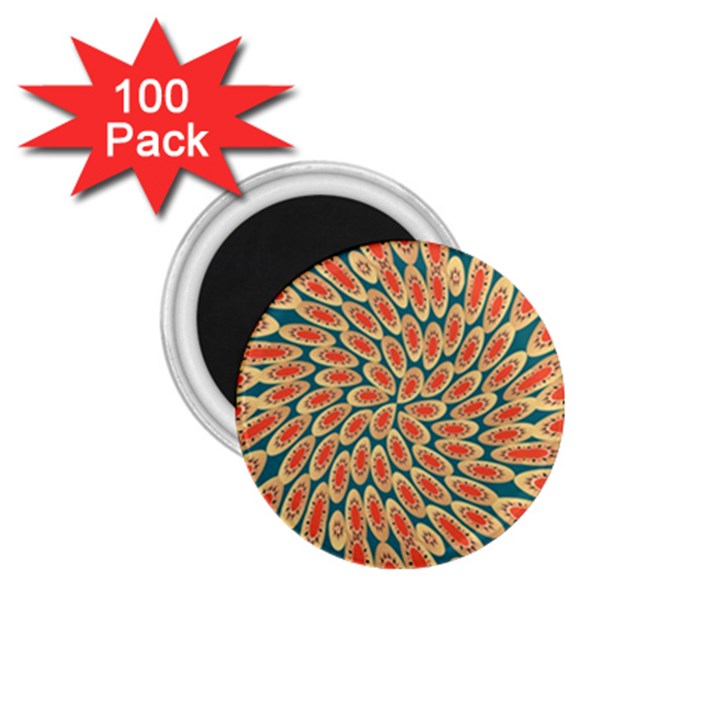 Stars Twirl 1.75  Magnets (100 pack) 