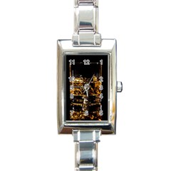 Drink Good Whiskey Rectangle Italian Charm Watch by BangZart