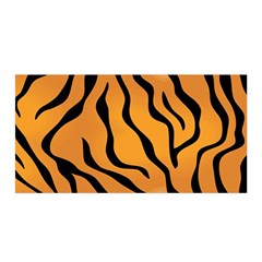 Tiger Skin Pattern Satin Wrap by BangZart