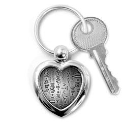 Science Formulas Key Chains (heart)  by BangZart