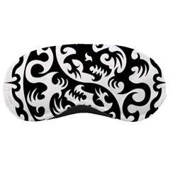 Ying Yang Tattoo Sleeping Masks by BangZart