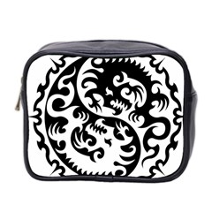 Ying Yang Tattoo Mini Toiletries Bag 2-side by BangZart