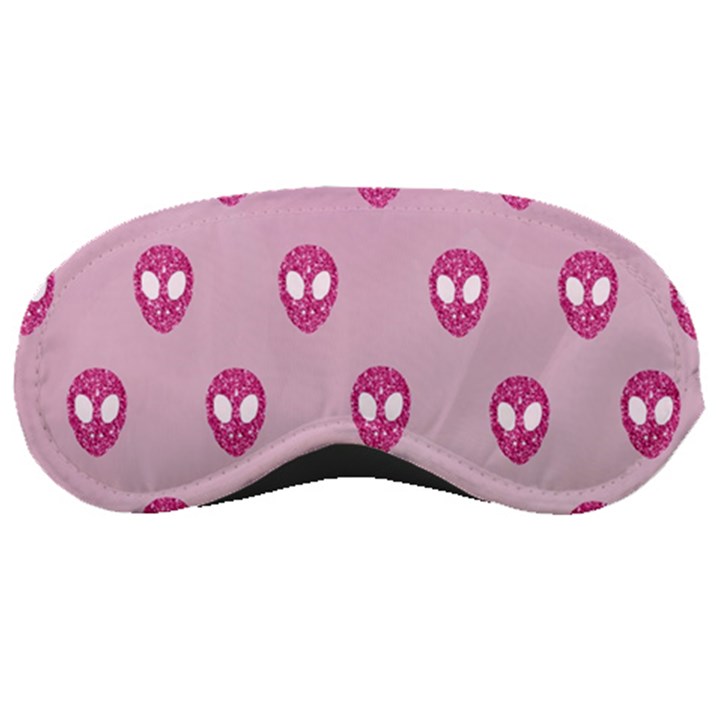 Alien Pattern Pink Sleeping Masks