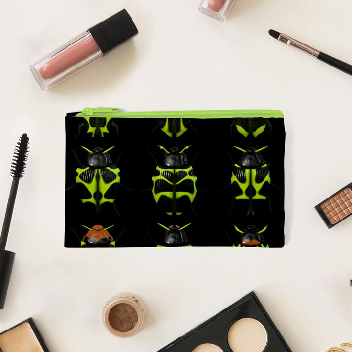 Beetles Insects Bugs Cosmetic Bag (XS)