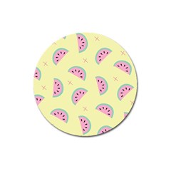 Watermelon Wallpapers  Creative Illustration And Patterns Magnet 3  (round) by BangZart