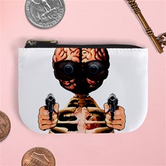 Do What Your Brain Says Mini Coin Purses by Valentinaart