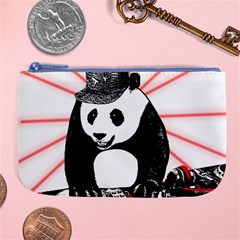 Deejay Panda Large Coin Purse by Valentinaart